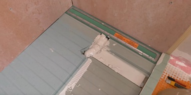 Монтаж душевого трапа